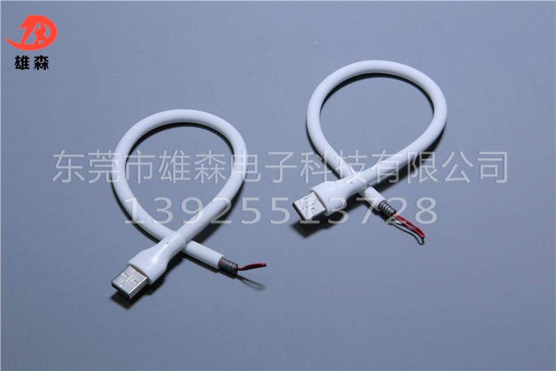 【USB Gooseneck Cable】  Translate the above content into English.